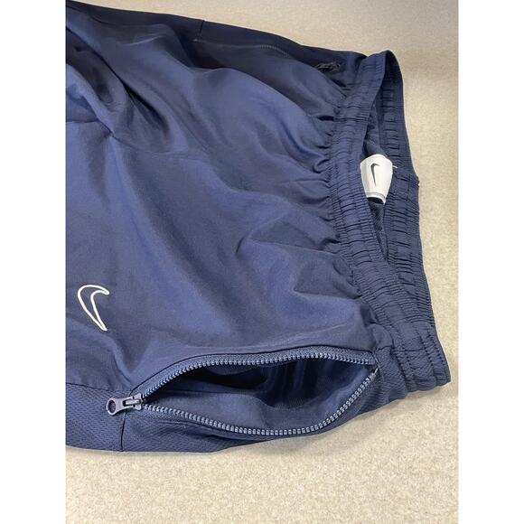 Nike Dri-Fit Academy Tech Joggers Blue Men’s Sz Medium Zipper Pockets-Activewear - Picture 6 of 12